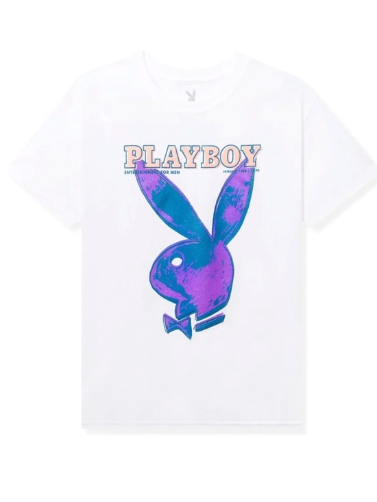 PLAYBOY Other - Vintage January 1986 PLAYBOY Pop Art Cover T-Shirt White Size XL